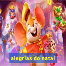 alegrias do natal